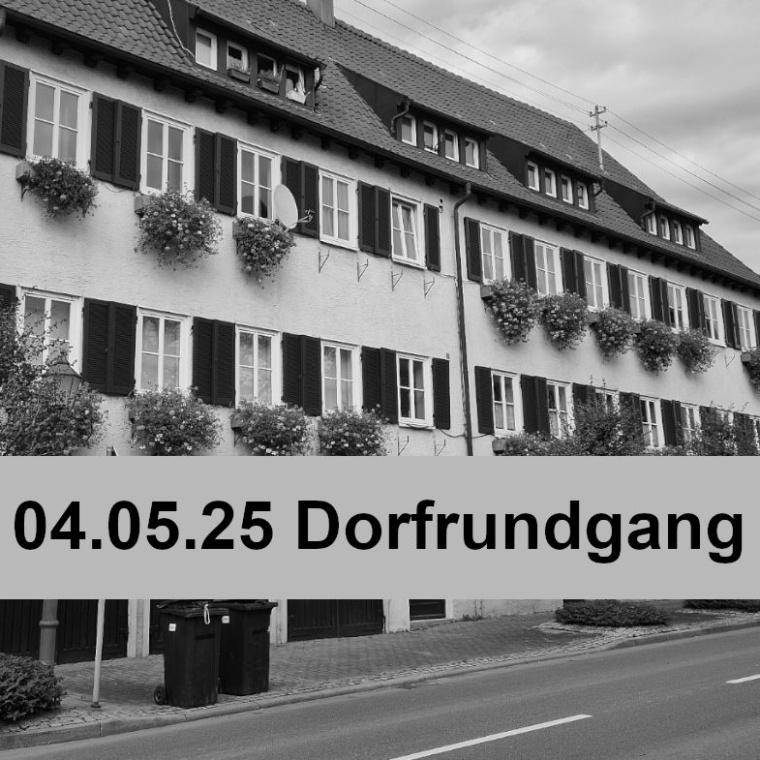 Dorfrundgang Bürgerveranstaltung