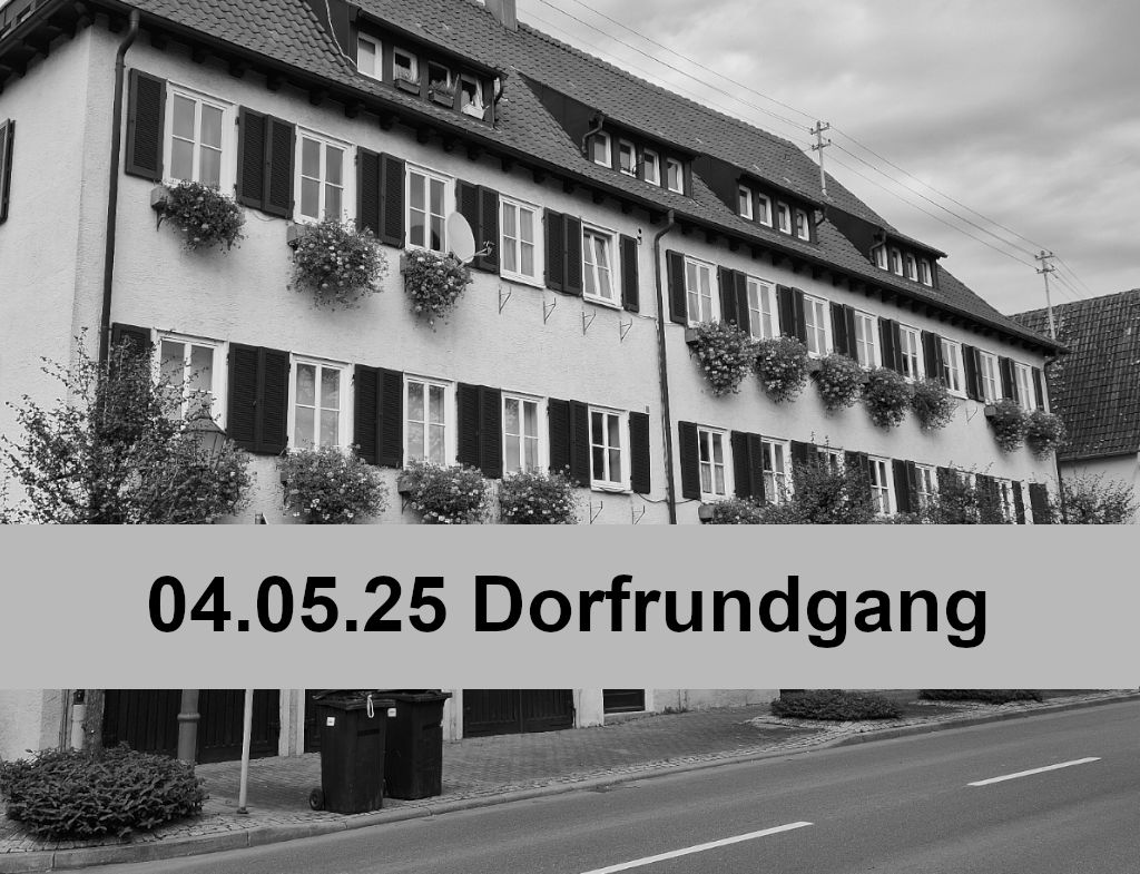 Dorfrundgang Bürgerveranstaltung