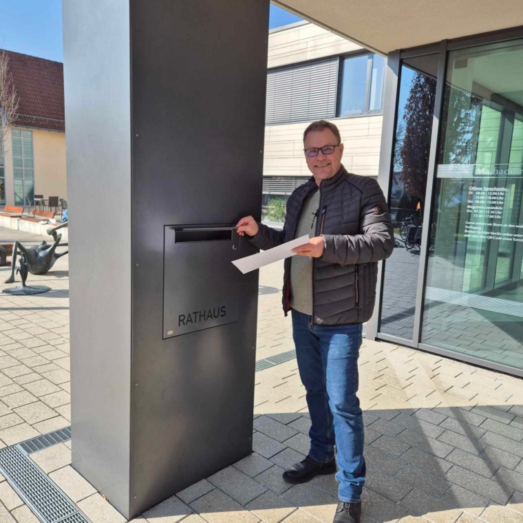Frank Wohlfahrt Bewerbung Bürgermeister