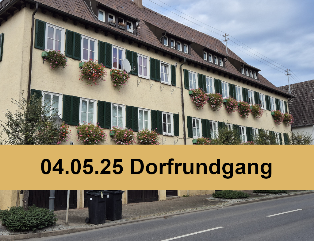 Historischer Dorfrundgang mit Frank Wohlfahrt
