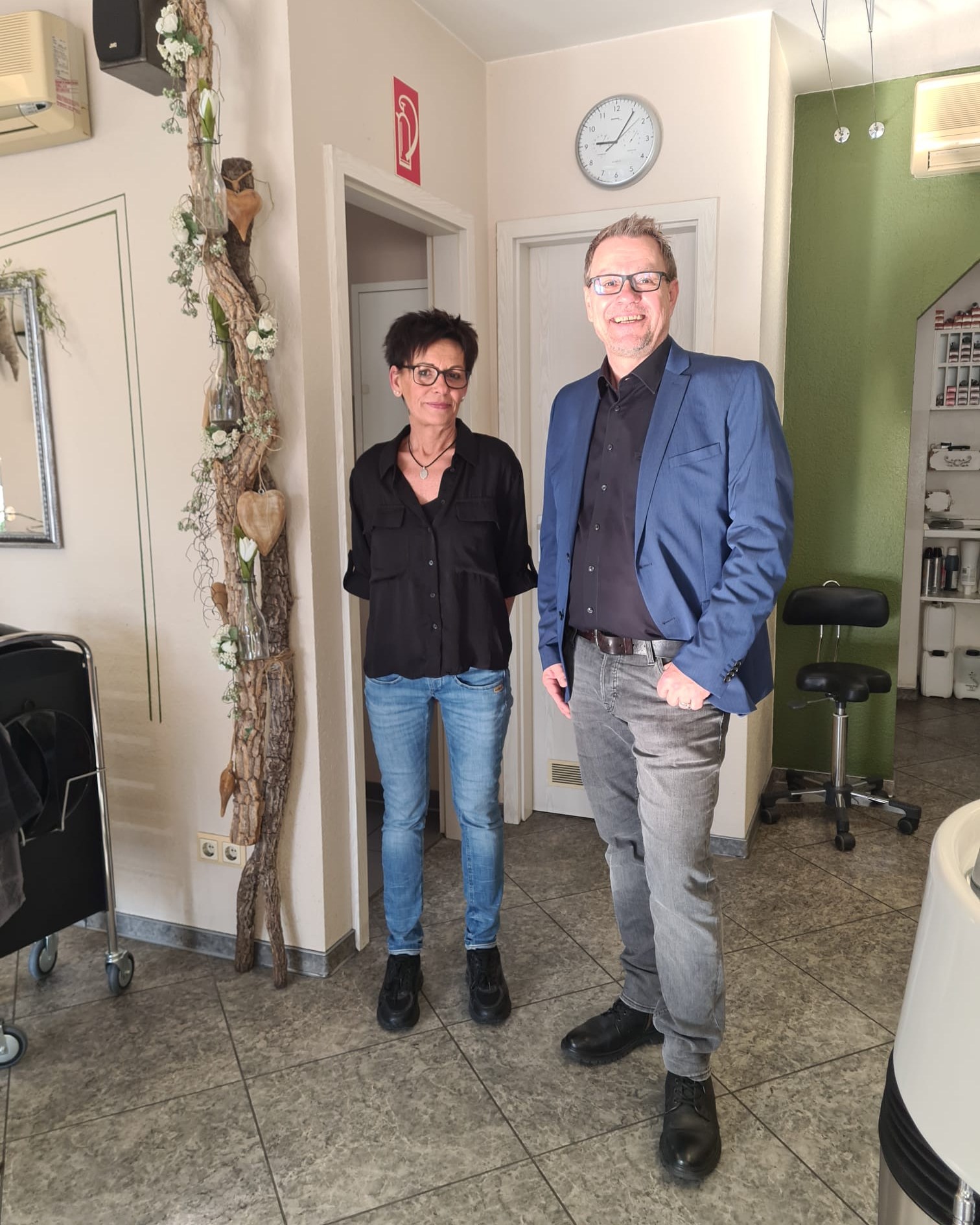 Frank Wohlfahrt im Salon Enderle