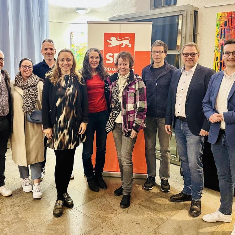 Frank Wohlfahrt zu Gast bei der SPD Pleidelsheim