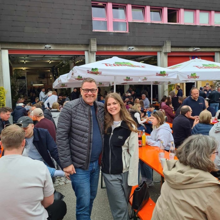 Frank Wohlfahrt auf dem Feuerwehrfest 2025