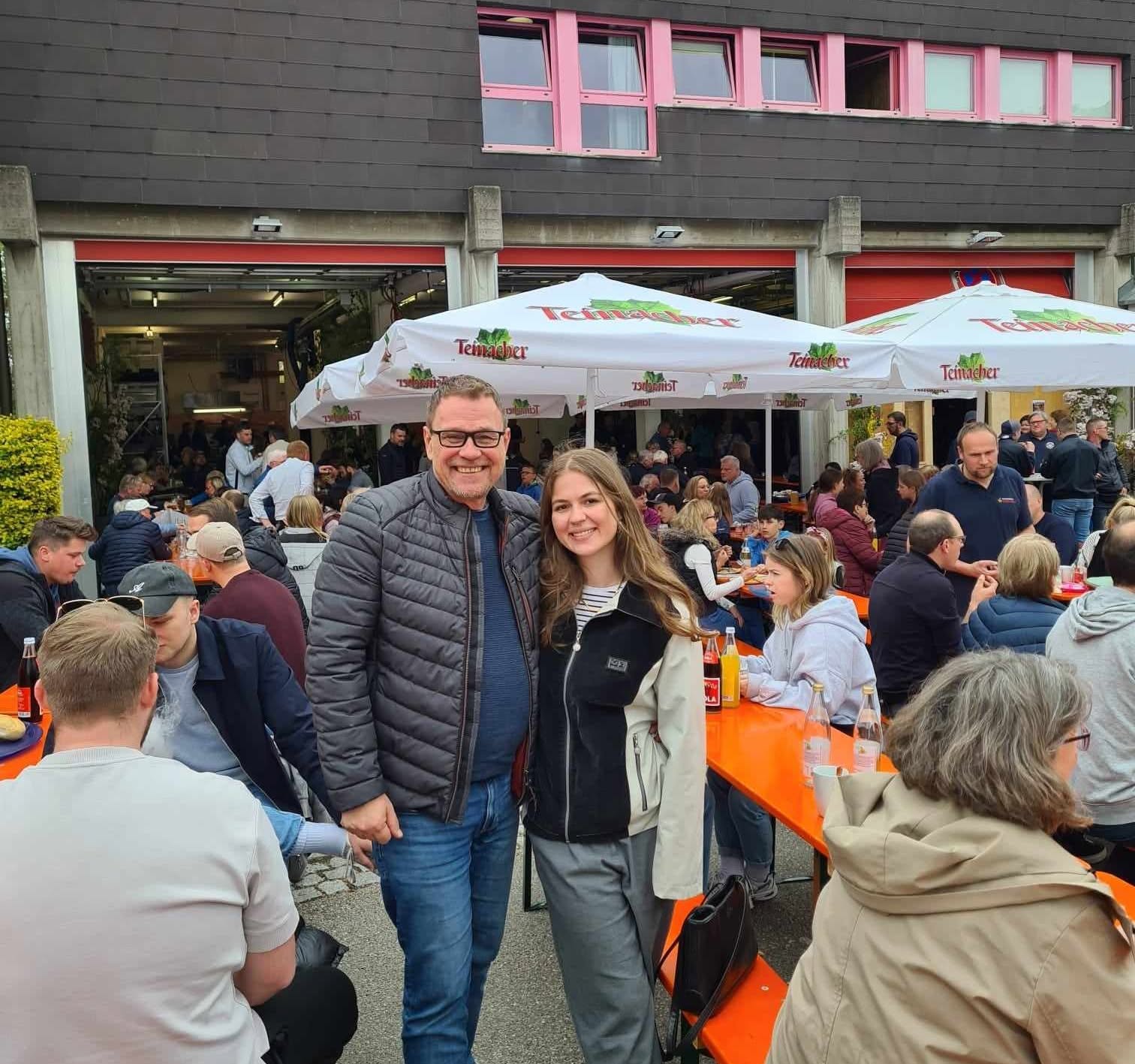 Frank Wohlfahrt auf dem Feuerwehrfest 2025