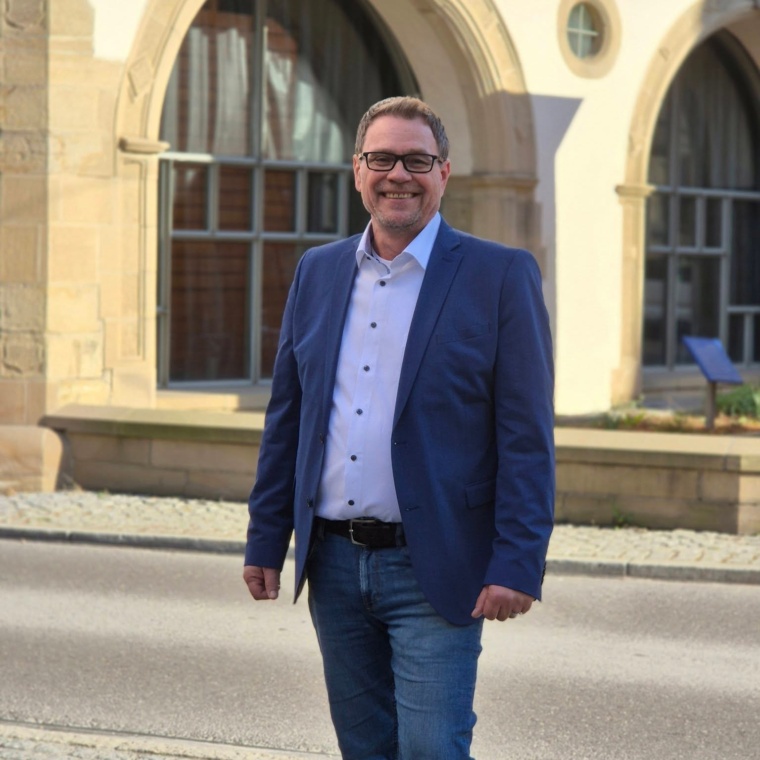 Frank Wohlfahrt im Alten Rathaus