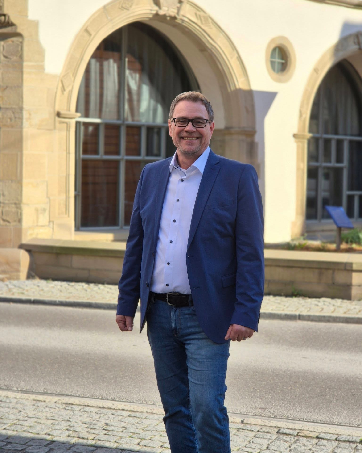 Frank Wohlfahrt im Alten Rathaus