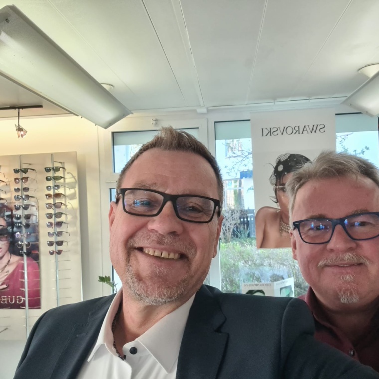 Frank Wohlfahrt bei Optik Dobler