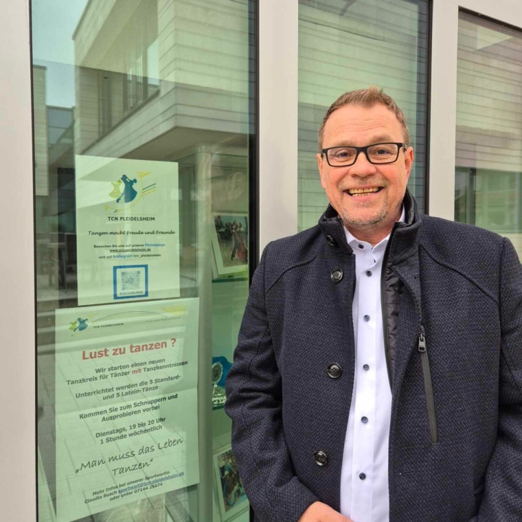 Frank Wohlfahrt im Tanzclub Neckartal
