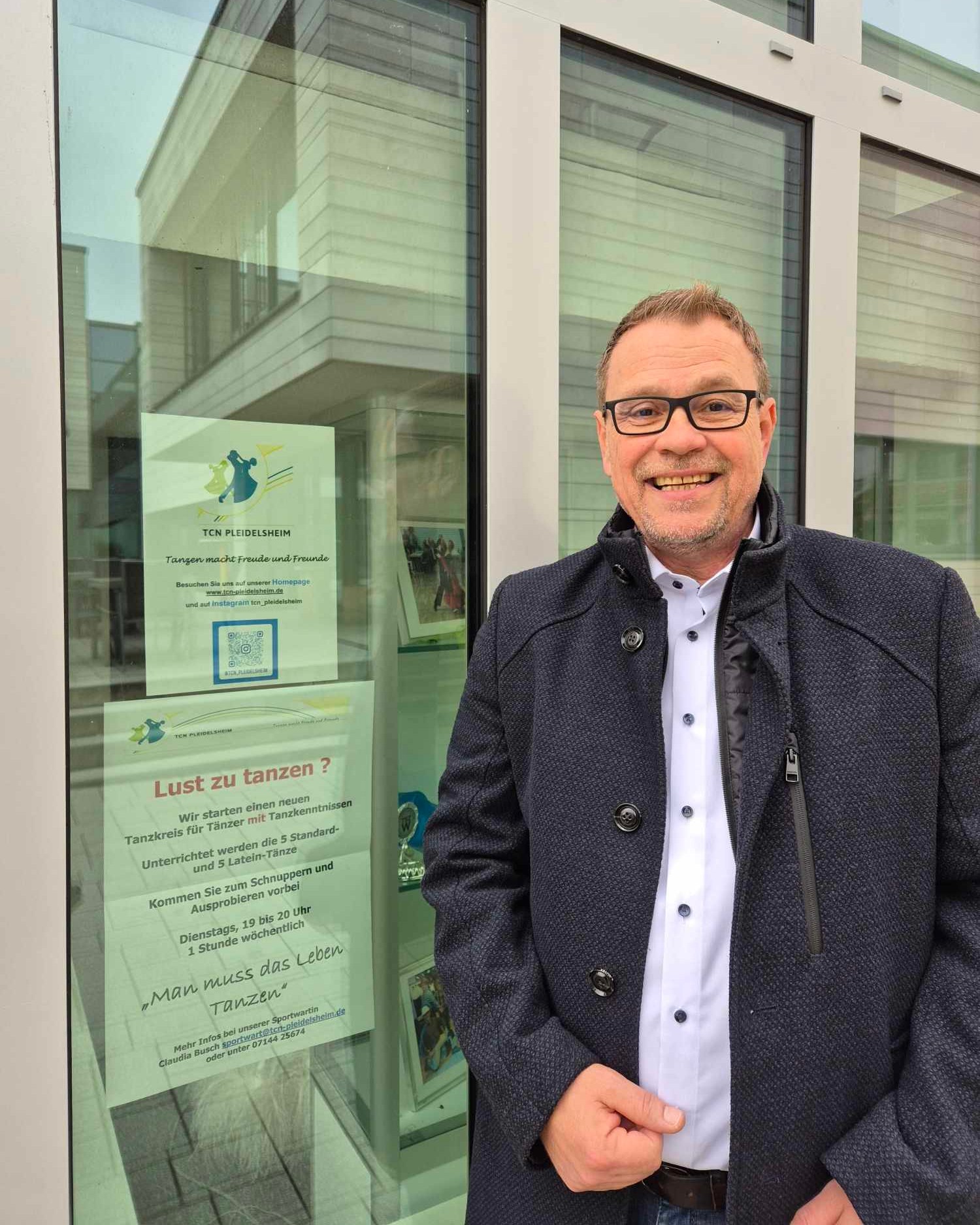 Frank Wohlfahrt im Tanzclub Neckartal