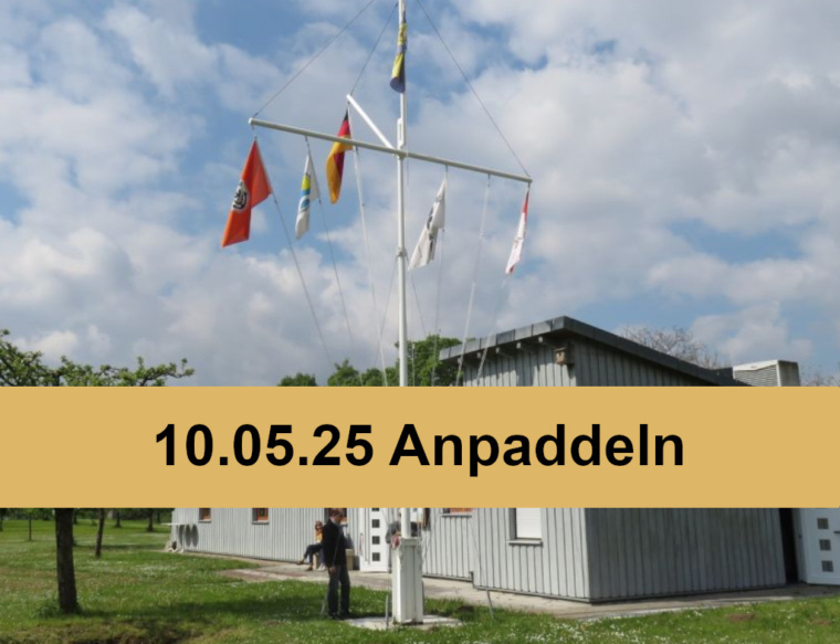 Anpaddeln / Antuckern